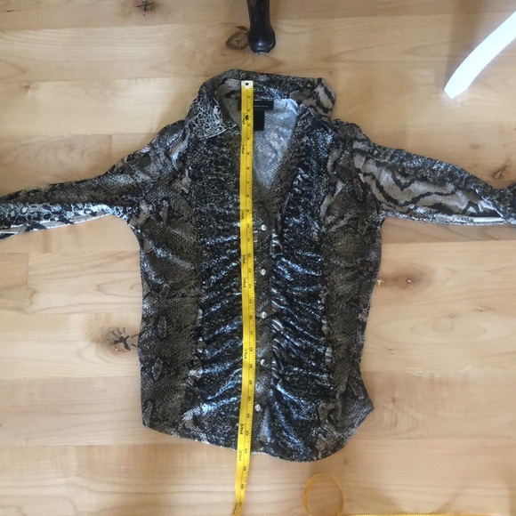 INC Snake-Print Top - Picture 9 of 9